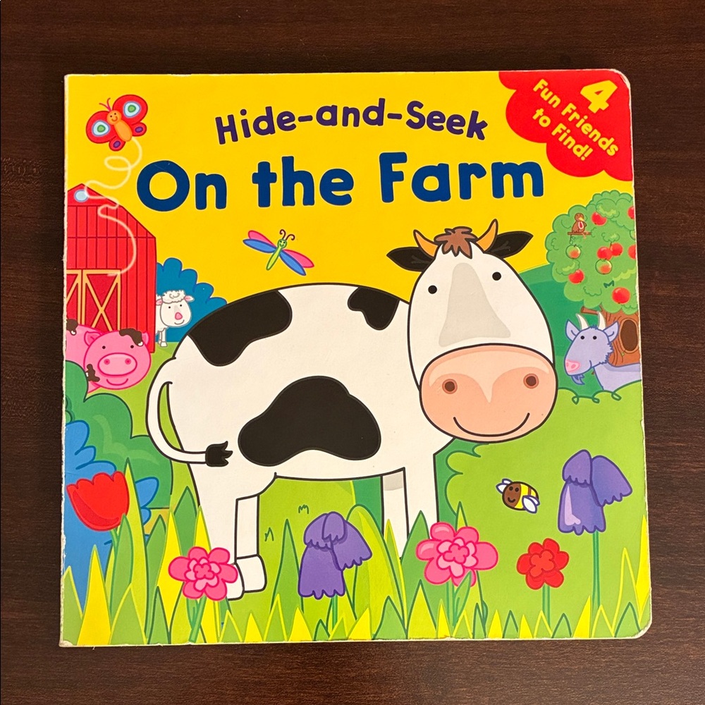 Hide-and-Seek On the Farm Board Book